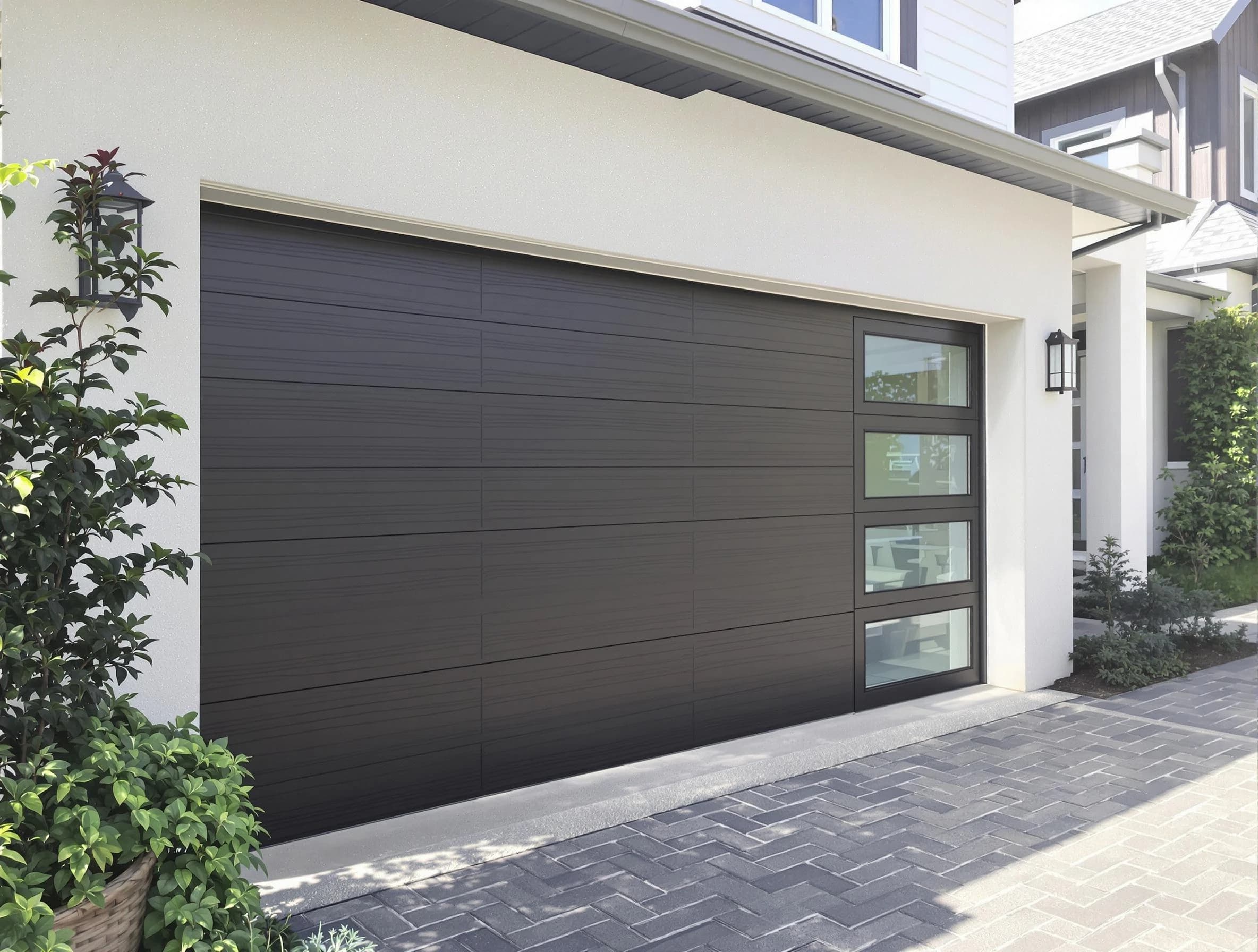 Custom garage door installation by Parsippany-Troy Hills Garage Door Repair in Parsippany-Troy Hills